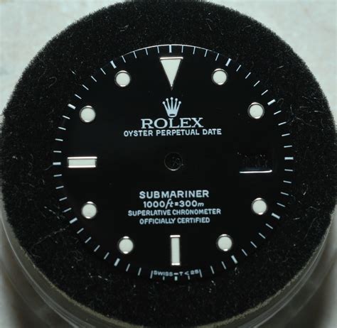 rolex replica dial|rolex submariner aftermarket dial.